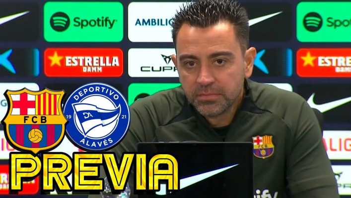 Rueda de prensa de Xavi previa al FC Barcelona - Alavés