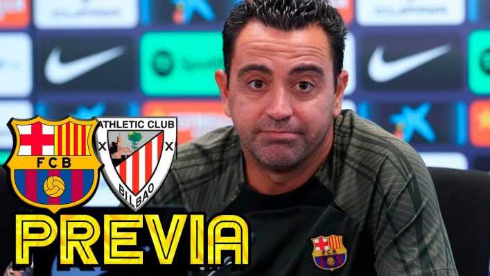 Rueda de prensa de Xavi previa al FC Barcelona - Athletic