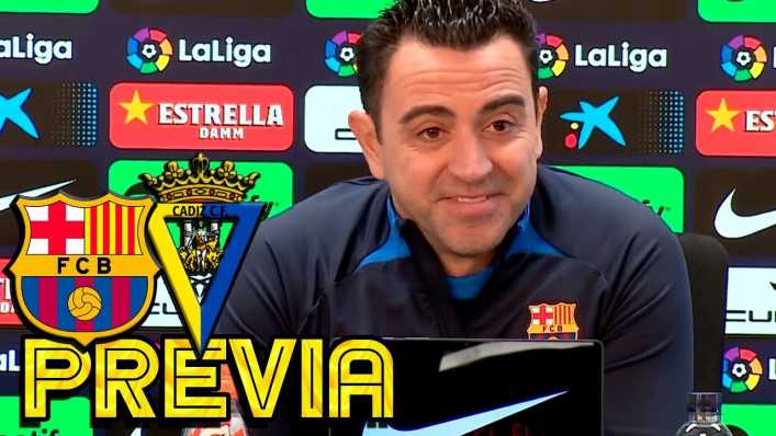 Rueda de prensa de Xavi previa al FC Barcelona - Cádiz