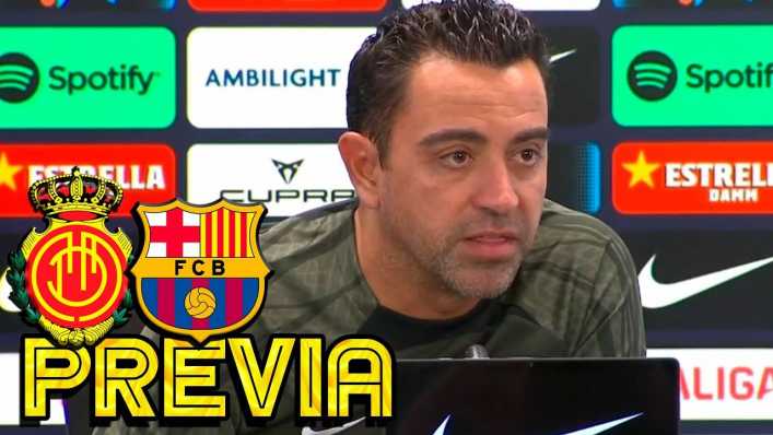 Rueda de prensa de Xavi previa al Mallorca - FC Barcelona