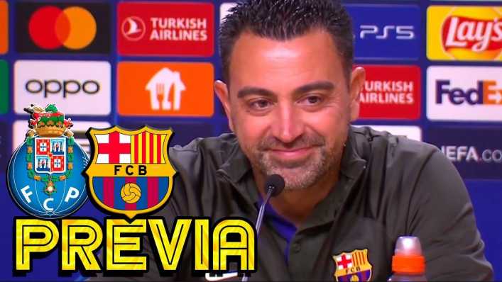 Rueda de prensa de Xavi previa al Porto - FC Barcelona