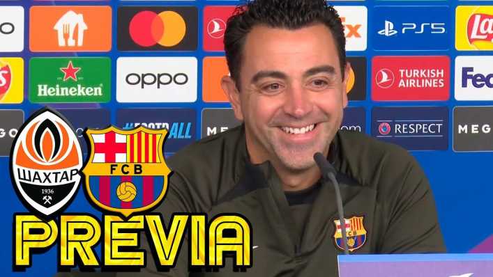 Rueda de prensa de Xavi previa al Shaktar - FC Barcelona