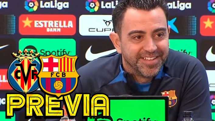 Rueda de prensa de Xavi previa al Villarreal - FC Barcelona