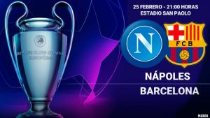 El Nápoles, rival del Barça en los octavos de Champions