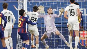 2-2: al Barça Atlètic se le escapa el segundo puesto en el último minuto y de penalti