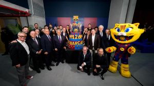 Acto conmemorativo del 126 aniversario del Barça