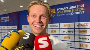Frenkie de Jong renovará con el Barça hasta 2029