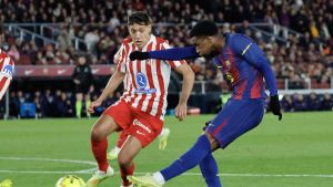 Balde: ”A veces sólo se nos valora en ataque, pero hay que aplaudir el esfuerzo defensivo”