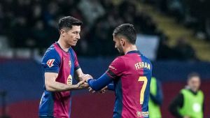 Competencia planificada por ser el 9 titular entre Ferran y Lewandowski