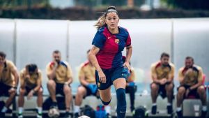 Debut de Lúa Arufe en el Barça: noche soñada con 17 años