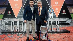 Deco ensalza a Raphinha, Joan Garcia y Flick y se sorprende ”un poco” por el adiós a Xabi Alonso