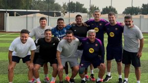 Día libre de turismo para la plantilla y partidillo de Laporta, Deco y compañía