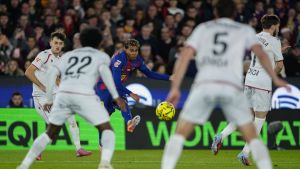 El 1x1 de Osasuna ante el Barça en el Camp Nou