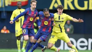 El 1x1 del Barça ante el Villarreal en el descanso