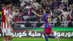 El bárbaro recital del Barça, en datos: de Joan Garcia a Raphinha