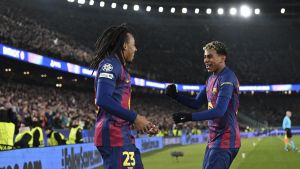 El Barça, a dos puntos de la octava plaza tras esta jornada de Champions