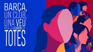 El Barça alza la voz contra la violencia hacia las mujeres