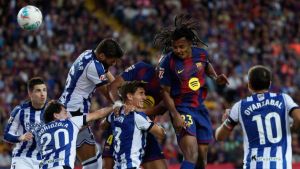 El Barça jugará en domingo ante la Real Sociedad