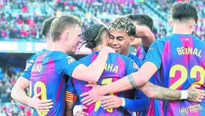 El Barça ya es primero pero se exige más con todos sus cracks