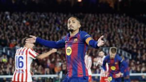 El Cholo pidió el Balón de Oro para Raphina