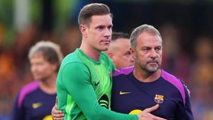 El Girona irá a por todas con Ter Stegen