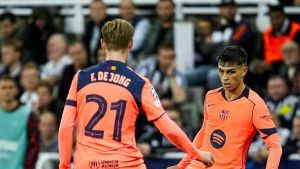 El posible once del Barça con el cambio de De Jong por Pedri