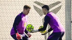 Flick avanza la vuelta inminente de Ter Stegen pero aclara: ”El número 1 es Joan Garcia”