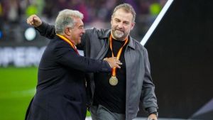 Flick: ”Ganar contra el Madrid es fantástico y especial”