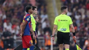 Flick: ”La suplencia de Lamine Yamal no fue por lesión”