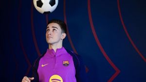 Gavi se anima con un once de amigos formados en La Masia