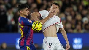 Gerard Martín se apunta otra brillante actuación como central