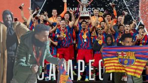 La apasionante celebración en Dakar ante la victoria del FC Barcelona contra el Real Madrid