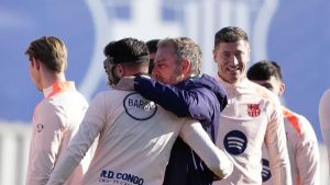 La cifra que convierte a Eric Garcia en el ”preferido” de Hansi Flick