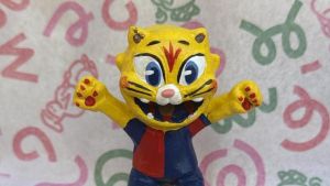 La mascota CAT también triunfa fuera del Barça