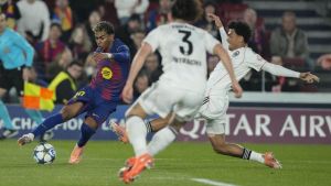 Lamine Yamal firma un nuevo récord de precocidad y supera a Mbappé