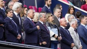 Laporta celebra el regreso a casa: ”Recuperamos el factor campo e iremos ajustando los precios”