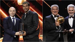 Lluvia de premios al Barça en la gala Globe Soccer