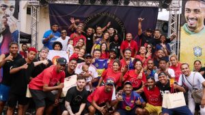 Locura por Raphinha en su Porto Alegre natal