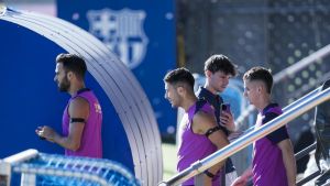 Los tándems de Flick sin De Jong y Pedri