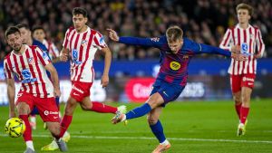 Obra de arte en el gol de Olmo: 26 pases y todos implicados