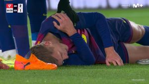 Olmo tiene una luxación en el hombro y apunta a baja hasta enero