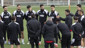 Pere Martí, técnico del CD Guadalajara: ”No vamos a renunciar a nada ante el Barça”