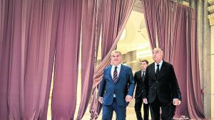 Rafa Yuste: ”Ha habido un saludo cordial y respetuoso entre Laporta y Florentino”