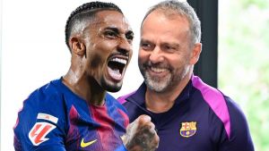 Rueda de prensa de Raphinha y Lewandowski previa al Chelsea, en streaming