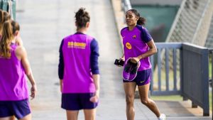 Salma, novedad en la lista para recibir al Atlético