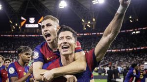 Super-Lewandowski en la Supercopa: datos de impresión