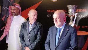 Tebas: ”LaLiga está contenta con que haya Clásico y que sea en Arabia”